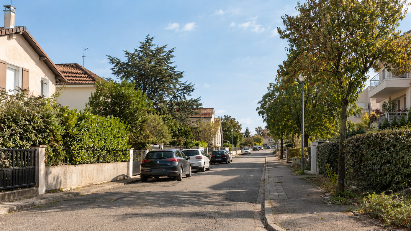 Quartiers et secteurs résidentiels de Meyzieu